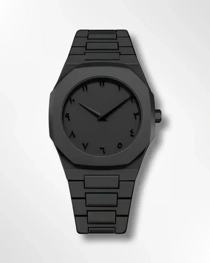 Stainless Steel Arabic Watch